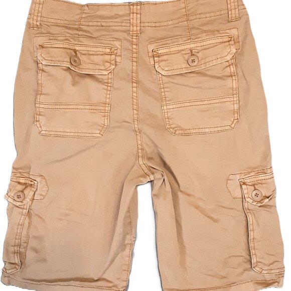 True Craft Cargo Shorts Youth Size 14, Tan, Multi Pocket, Machine Wash - Picture 2 of 6